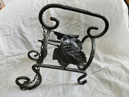 Porte bouteille metalique