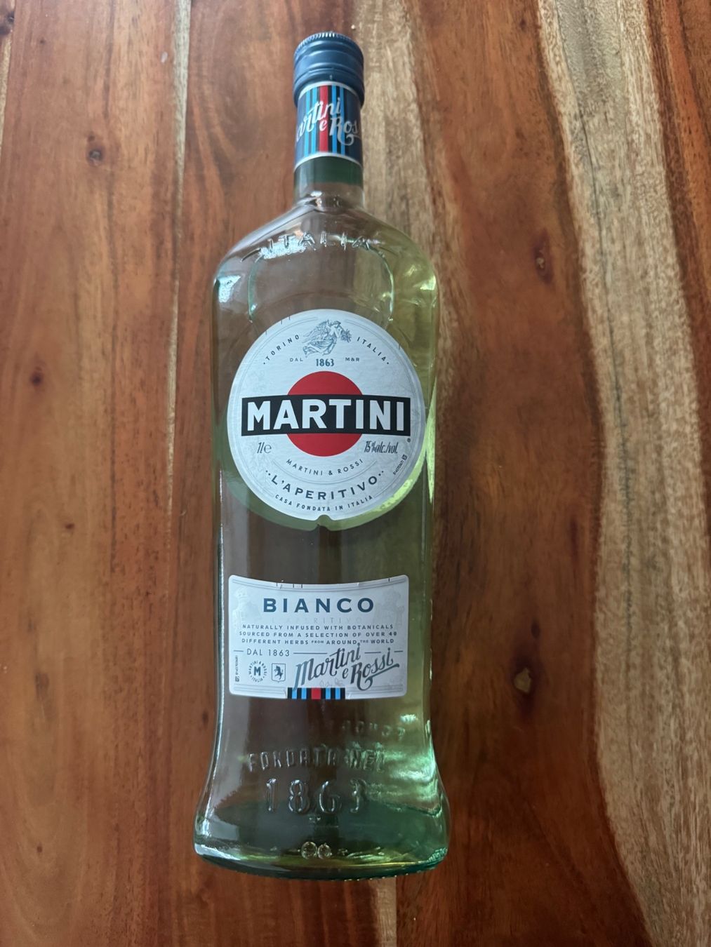 Martini Bevande alcoliche: Martini Bianco Aperitivo 1 L – Nuovo e nell'imballaggio originale da Widnau venduto da Doctor_Hemp