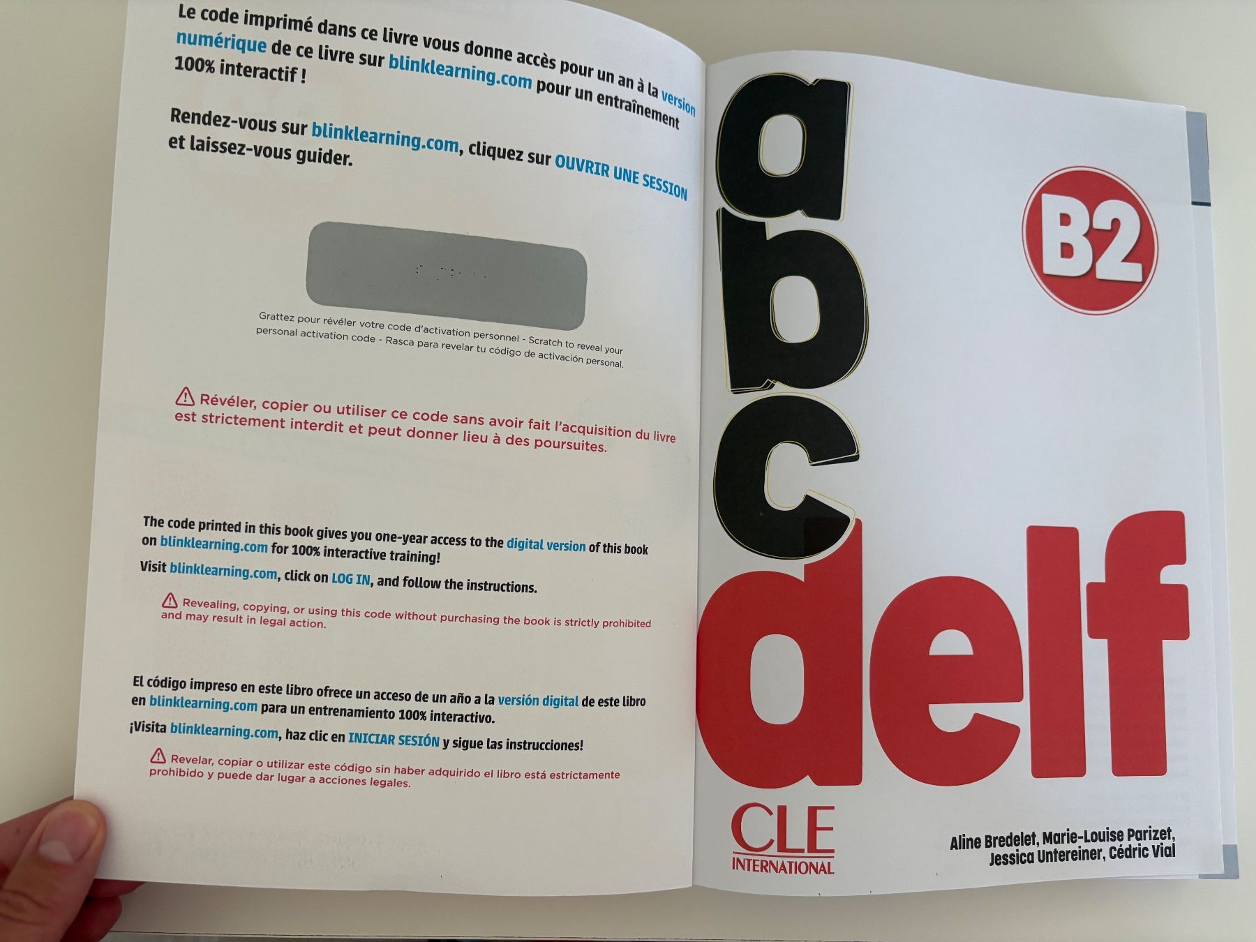 Bücher: Livre DELF B2 abc, version numérique interactive, avec code – Neu (gemäss Beschreibung) aus Lausanne von opi_92cn 2