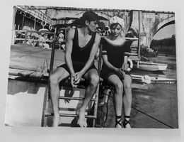 Foto 1961 Alain Delon & Barbara Lass