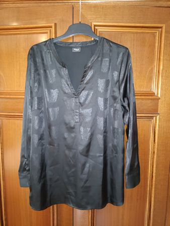 Schwarze Bluse von My Own, Gr. L, neuwertig & elegant!