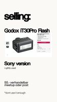 Godox iT30Pro F iFlash TTL Camera Flash Fujifilm - Black