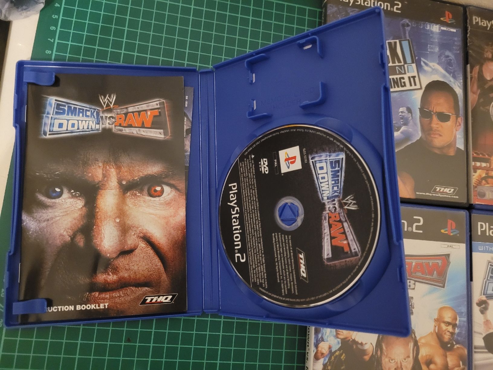 PS2 Wrestling Game Bundle - WWE Smackdown vs RAW (5 Games) (Gebraucht ...