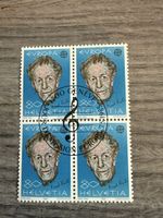 Briefmarken Block Frank Martin 1985 Helvetia Schweiz