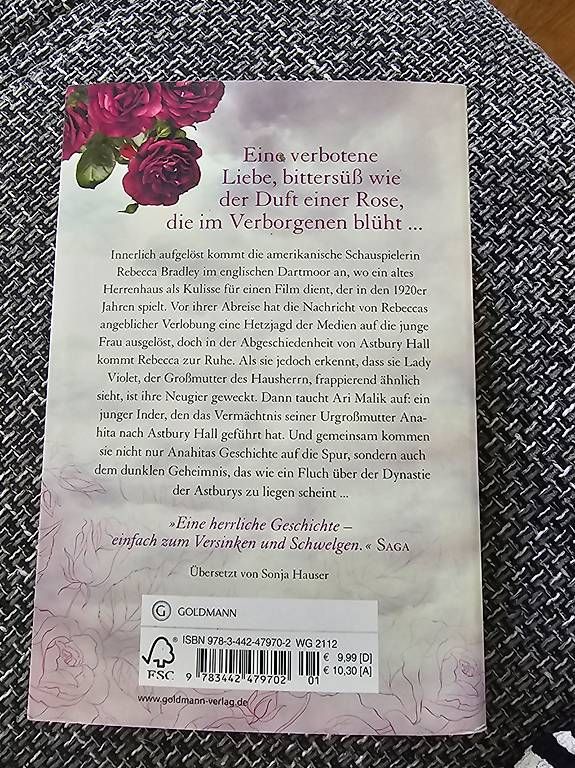 Bücher: Die Mitternachts rose – Gebraucht aus Mels von WendySchumacher 1