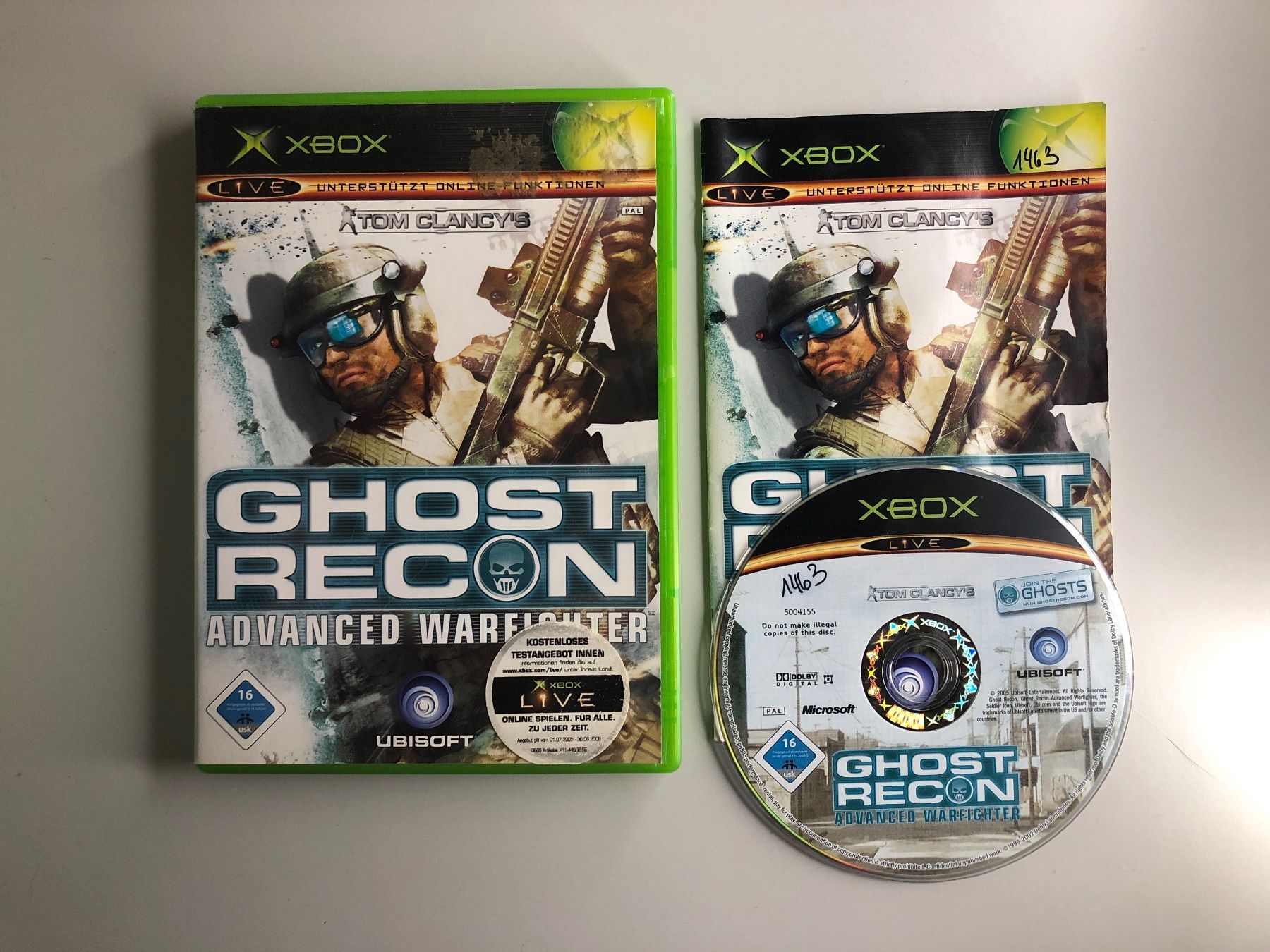 Microsoft Jeux: Tom Clancys Ghost Recon Advanced Warfighter - Xbox – D'occasion à St.gallen par taduz