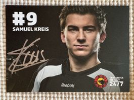 AK Autogramm von SCBern / Samuel Kreis