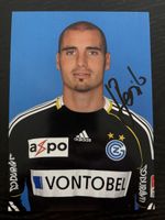 Signierte Karte Ivan Benito GC Zürich