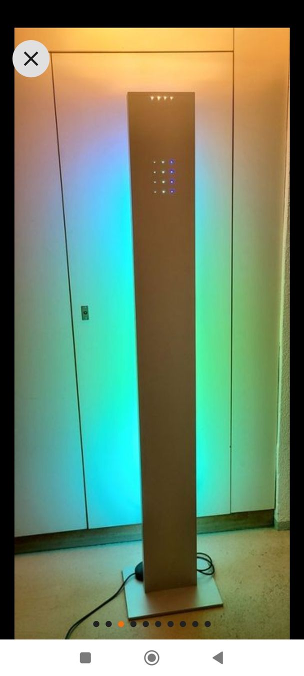 Lampen: Design Led Stehlampe – Gebraucht aus Camorino von RF72 3