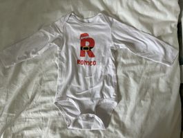 Weihnachtsbody "Romeo", Gr. 18 Monate