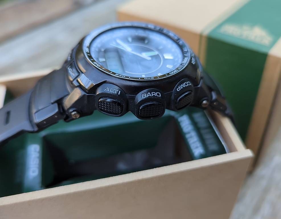 Orologi: Casio ProTrek PRW-5100-1ER SolarRadio Controlled Gurja Himal – Usato da Zürich venduto da a25_vj72 4