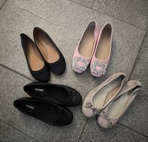 4 Paar Ballerinas Gr. 36