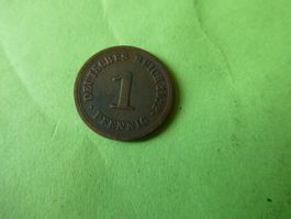 Dt. Reich 1912 F, 1 Pfennig