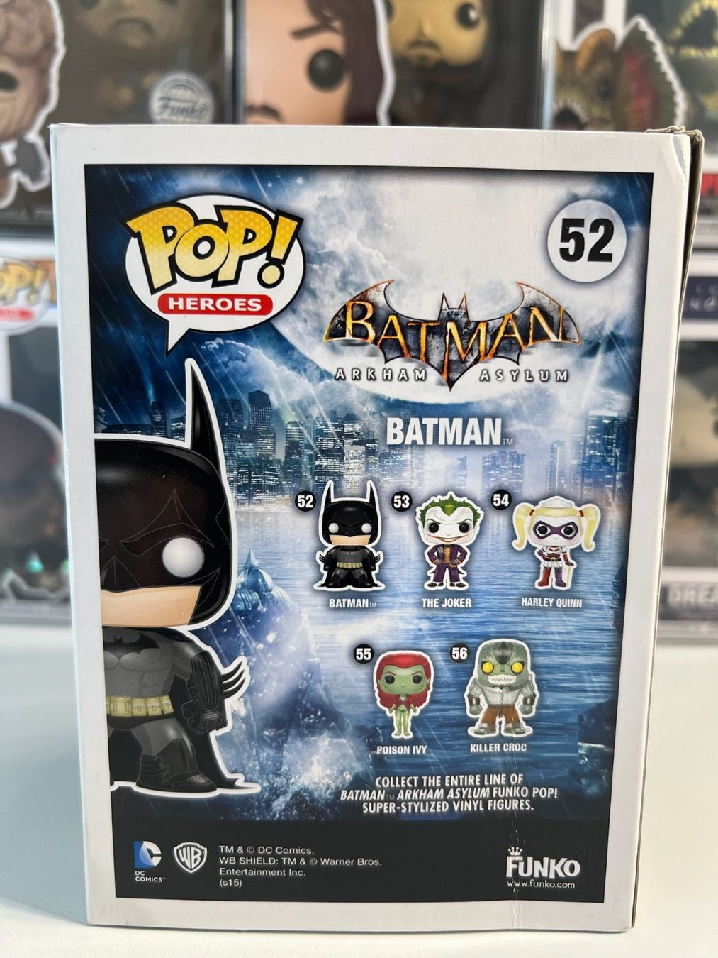Funko Statuette: Funko POP! Batman (Arkham Asylum-Detective Mode) Sorti 2015 – Nuovo e nell'imballaggio originale da Le Mouret venduto da perfectbijou 2