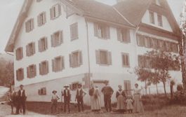 Unterägeri Loretohof ob Wimatt mit Familie Iten