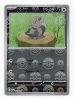 Pidove 071/086 Black Bolt Poke Ball Pattern Englisch