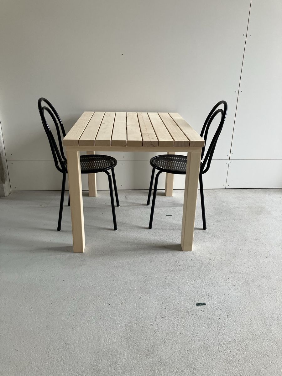 Tische: Gartentisch mit zwei Bistro Stühle – Gebraucht aus Werthenstein von LEGE77 1