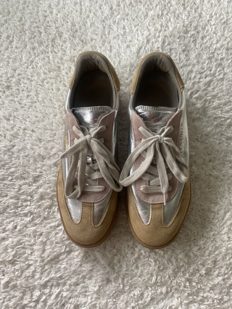 Allsaints Scarpe da donna: Allsaints Sneaker silver – Usato da St. Gallen venduto da kxux 1