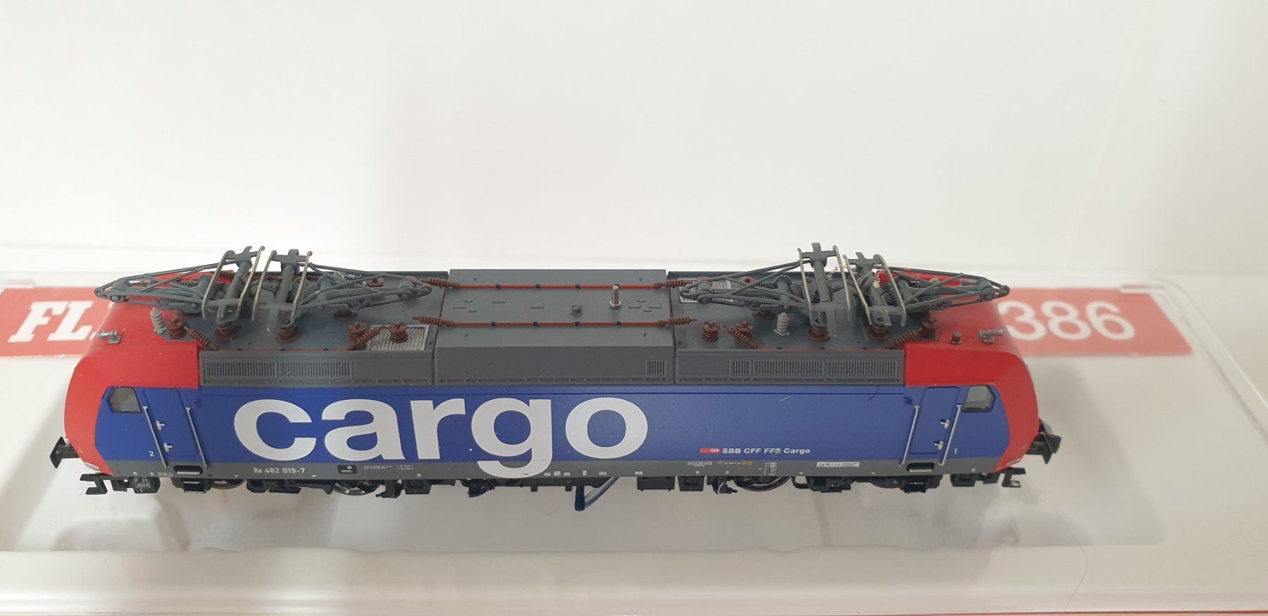 Fleischmann Trains électriques: Fleischmann Spur N  SBB Re482  Carco  7386 – D'occasion à Neuenhof par ludovicco 3