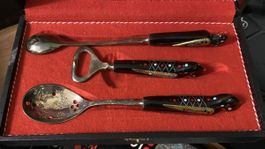Set de bar vintage avec étui d'origine - Idée cadeau!