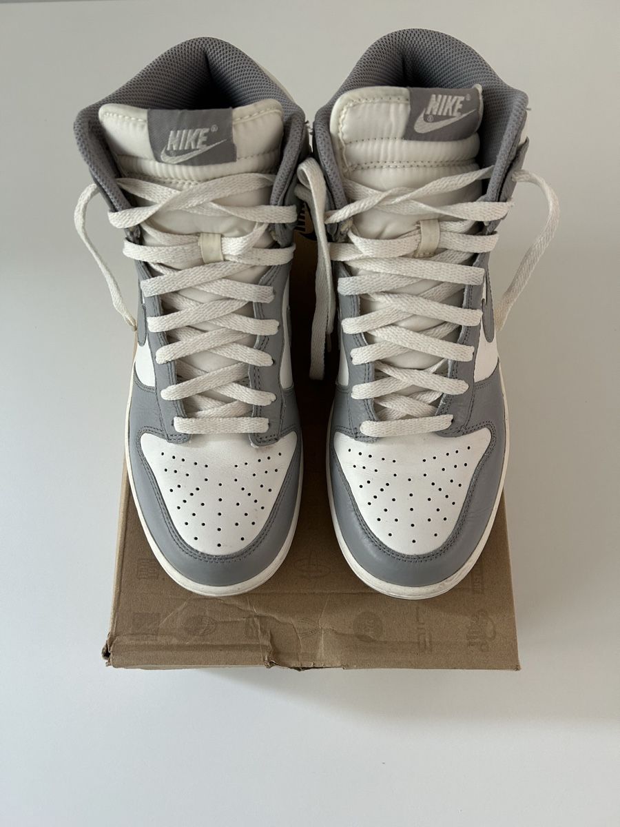 Nike Herrenschuhe: Nike Dunk High Medium Grey Sail Pack 2011 – Gebraucht aus Gockhausen von pierrezhh 2