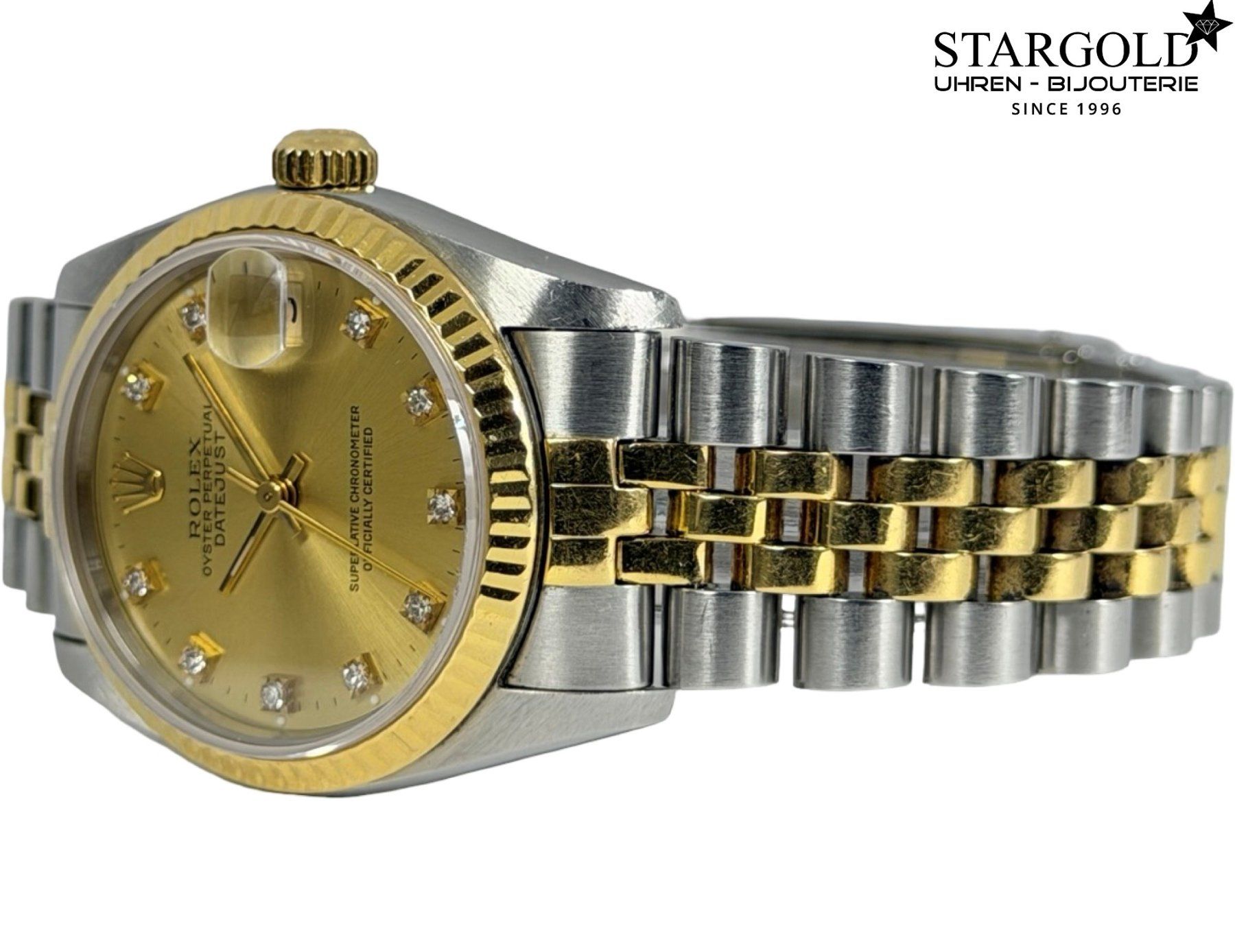 Rolex Orologi: Rolex Datejust 31 mit Diamanten - 68273 – Usato da Zürich venduto da Stargold-Uhren 1