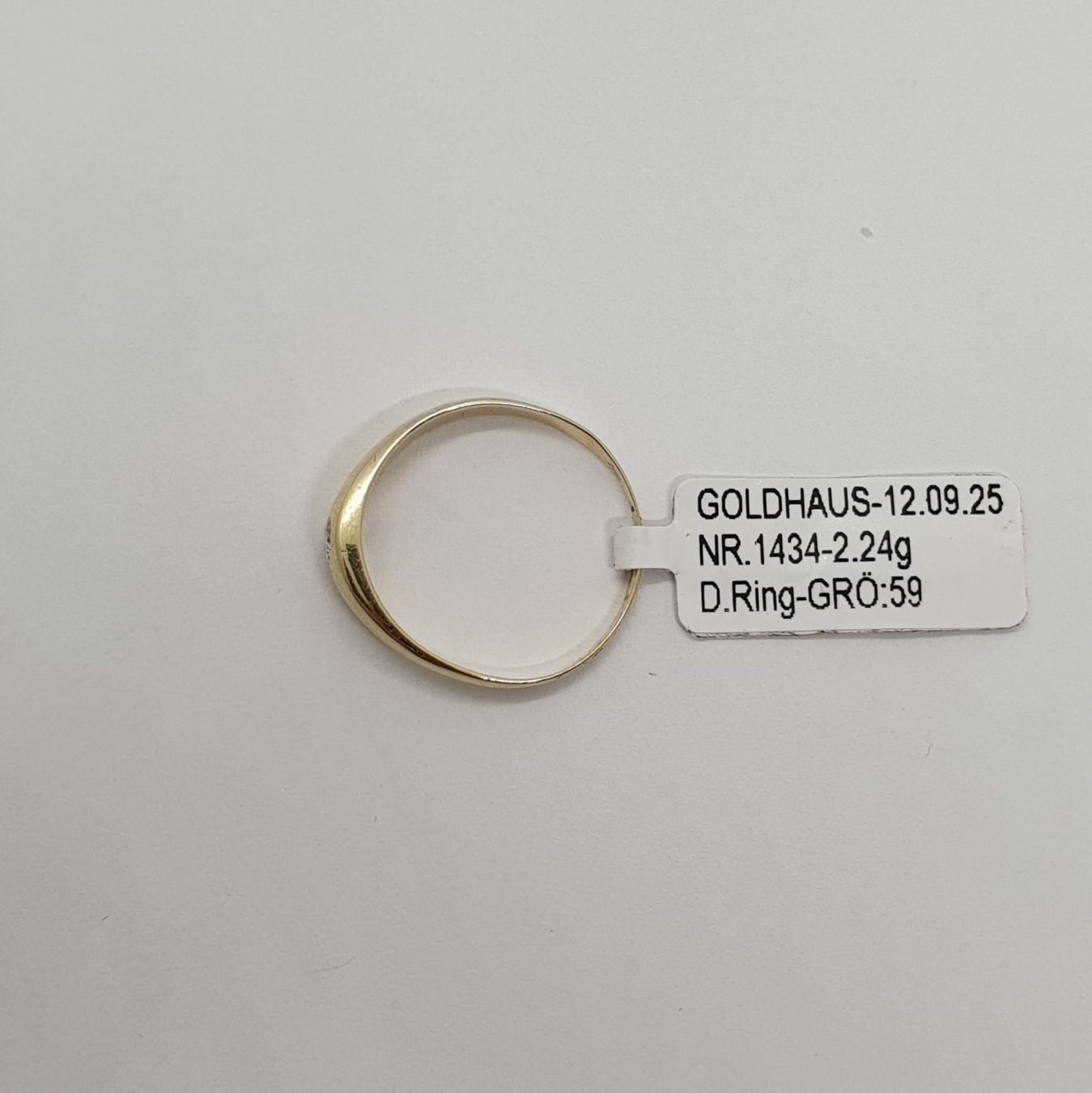Anelli: Echt 14K Gold - Diamant Ring – Usato da Luzern venduto da Luzern-Goldhaus 3