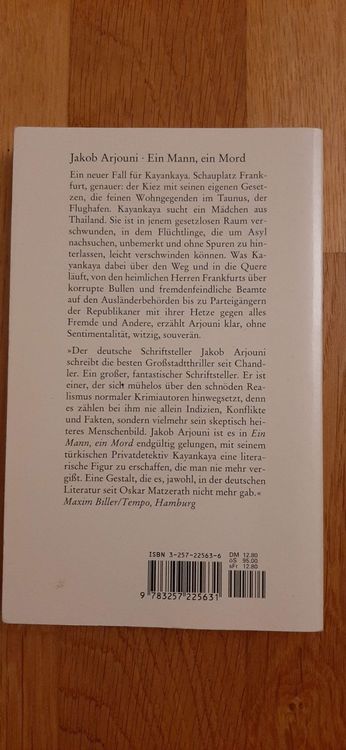 beide/einzeln Ein Mannein Mord, Die Reinheit des Mörders Kaufen auf