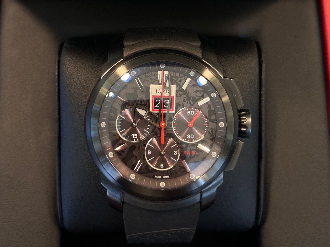 Michel Jordi Orologi: Jordi Swiss Icon Furka – Nuovo e nell'imballaggio originale da Zürich venduto da Centralwatches