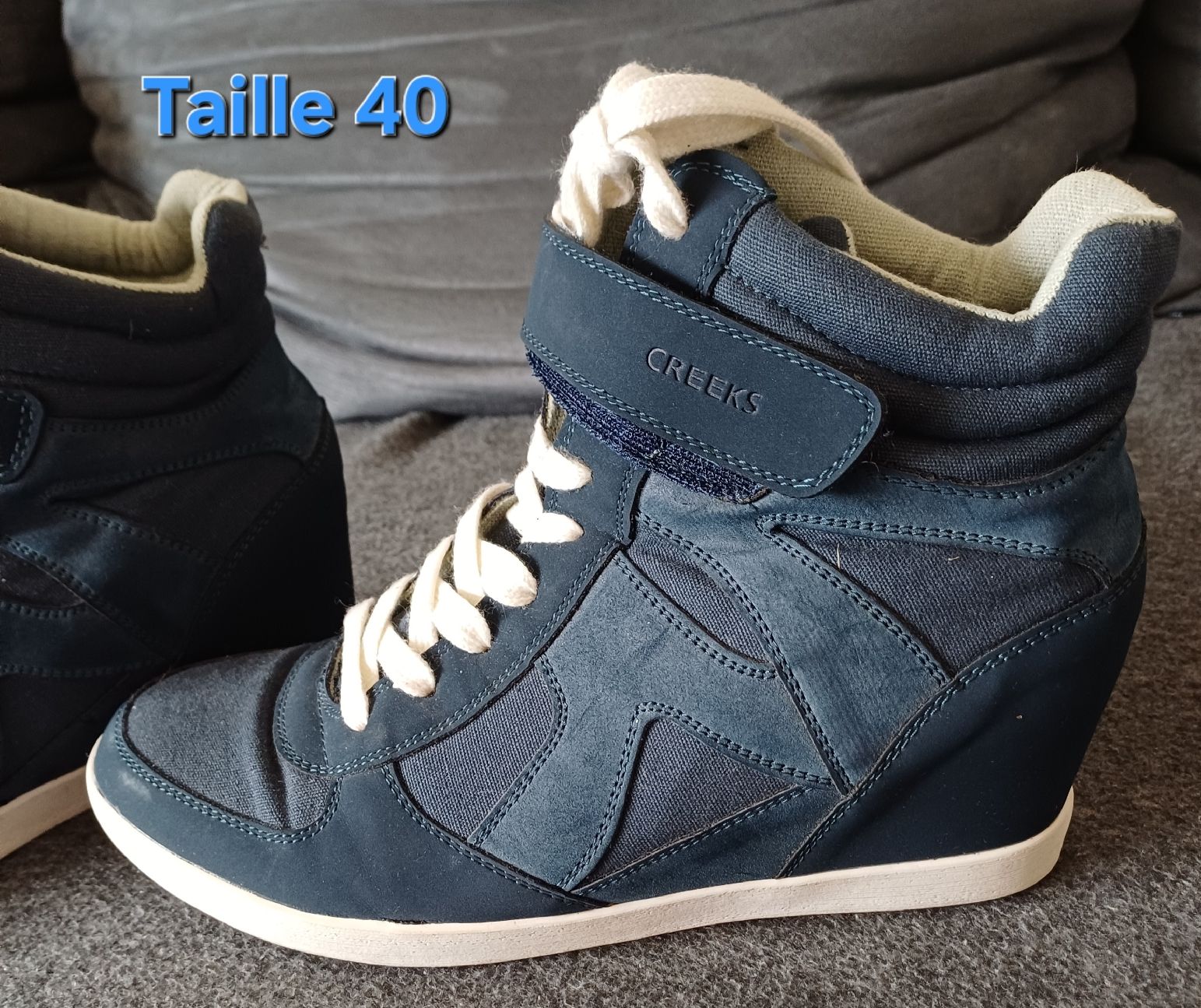 Scarpe da donna: basket compensée – Usato da Lausanne venduto da RUBY.1990