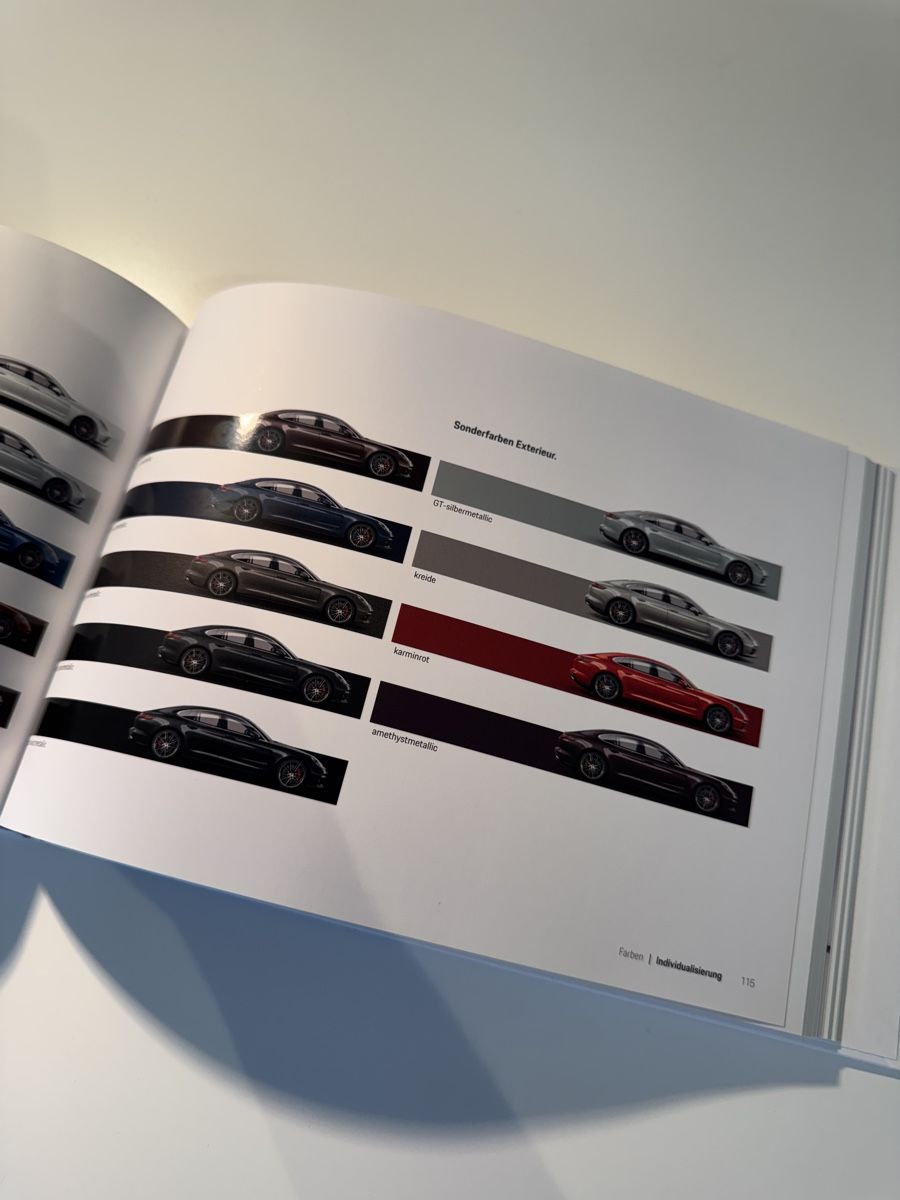Porsche Dokumente: Porsche Panamera Katalog Buch gebunden 2017 – Neu (gemäss Beschreibung) aus Bonstetten von Rocco02 2