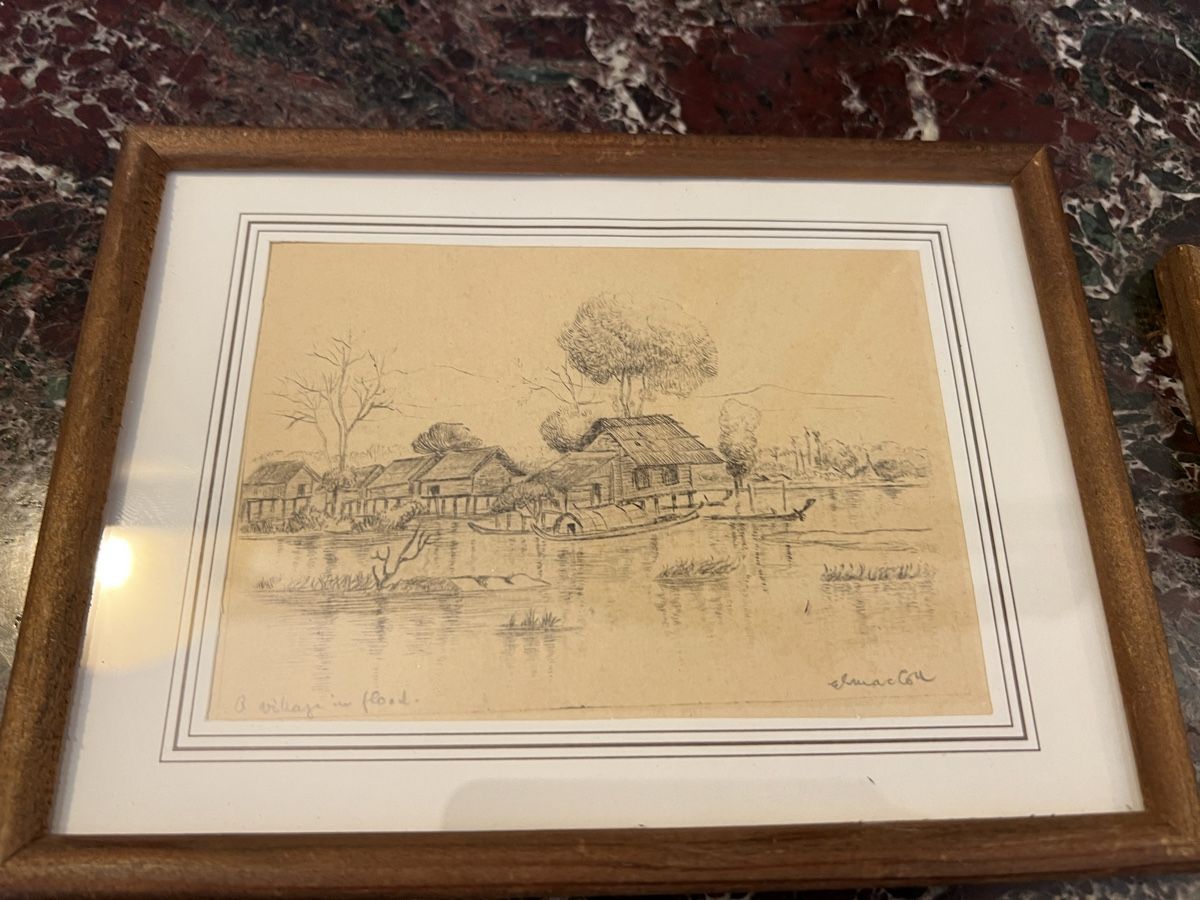 Dipinti: Eric Gordon MacColl Etching signed – Usato da Lausanne venduto da NYC67 6
