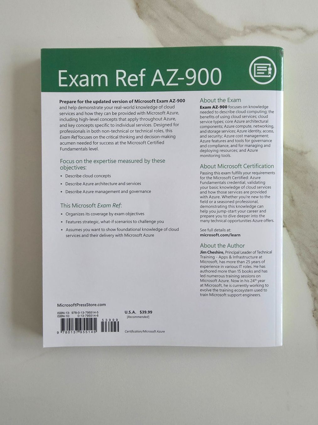 Libri: Microsoft Azure Fundamentals Exam Guide – Nuovo (secondo la descrizione) da Hergiswil NW venduto da luc_b5pz 1