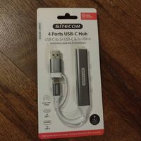Hub USB-C Sitecom 4 Porte  Nuovo