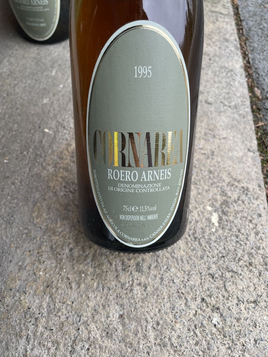 Vino: 12 Flaschen Cornarea Roero Arneis 1995, – Nuovo (secondo la descrizione) da Stein AR venduto da Pbachmann0