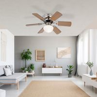Deckenleuchte, Deckenventilator, 76 cm Ø