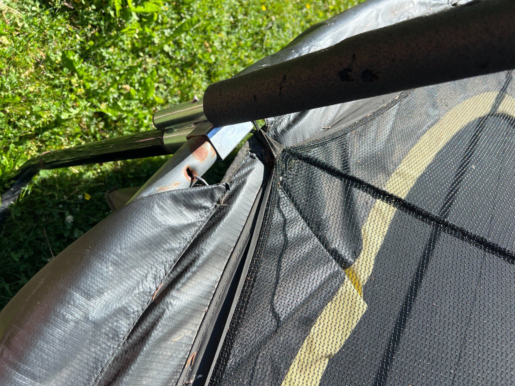 Salta Trampolini: Trampolin der Marke Salta Trampolin Comfort Edition – Usato da Degersheim venduto da jua-frei 4