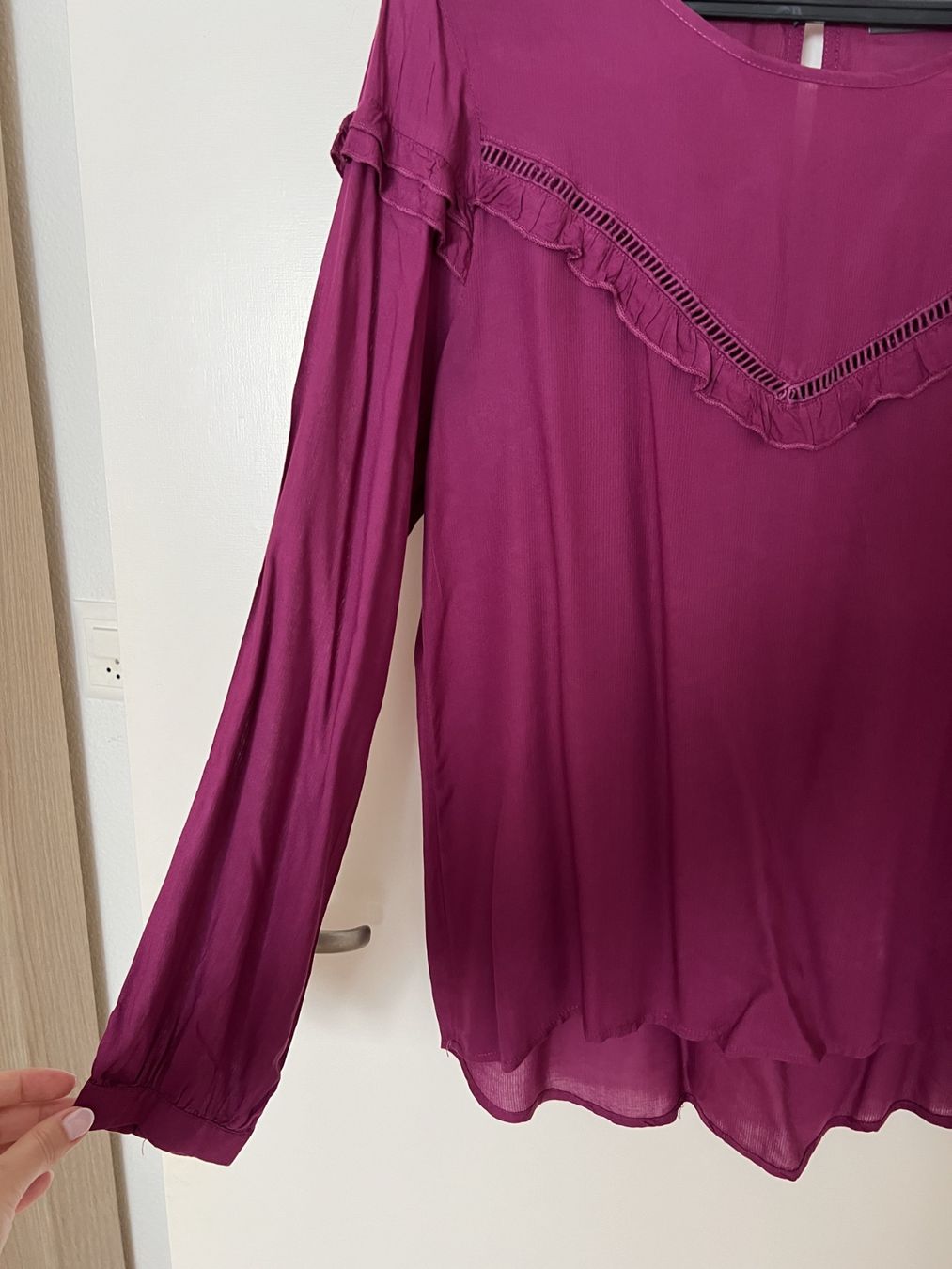 Blusen: YESSICA Pink/Purple Blouse M – Gebraucht aus Horgen von linuxrp 1