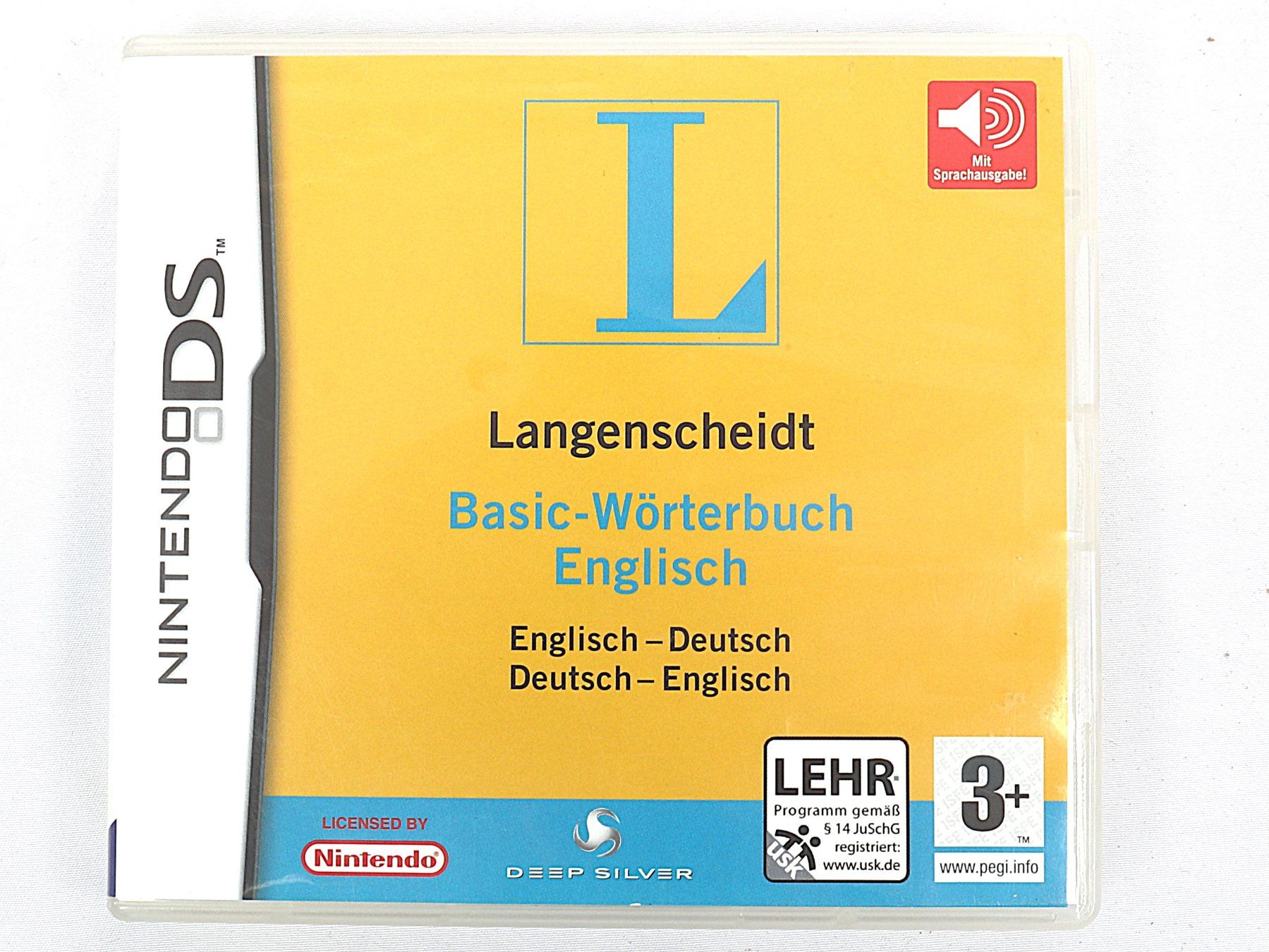 Software: LANGENSCHEIDT Nintendo Basic-Wörterbuch Englisch. – Gebraucht aus Steinen von Restwert_Steinen