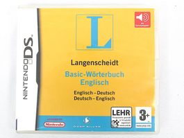 LANGENSCHEIDT Nintendo Basic-Wörterbuch Englisch.