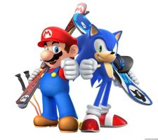🏂 Mario und Sonic an den Olympischen Winter Spielen Wii