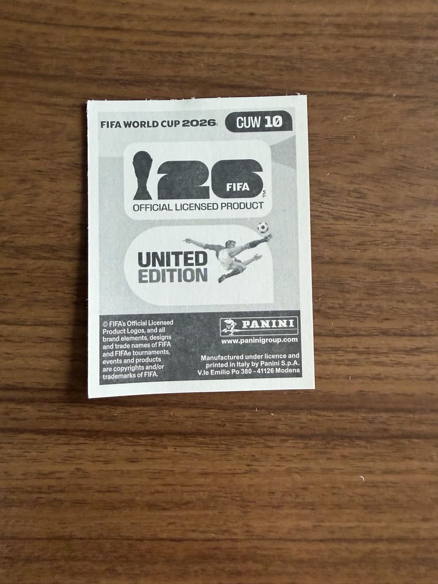 Panini Carte collezionabili: Cuw10 – Usato da Feldbrunnen venduto da cleo09