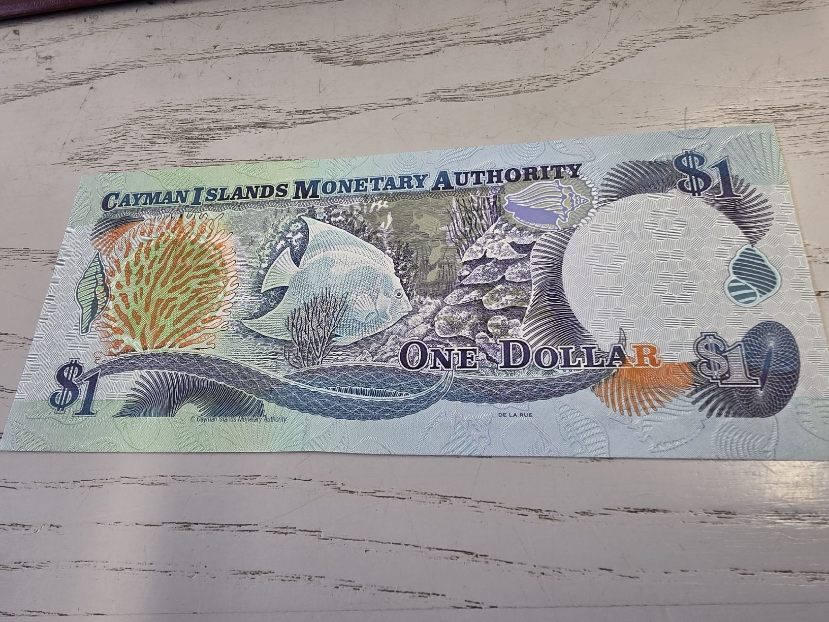 Banknoten: Cayman Islands 1 Dollar Banknote 2003  – Neu und originalverpackt aus Herisau von Antiques.AR 1