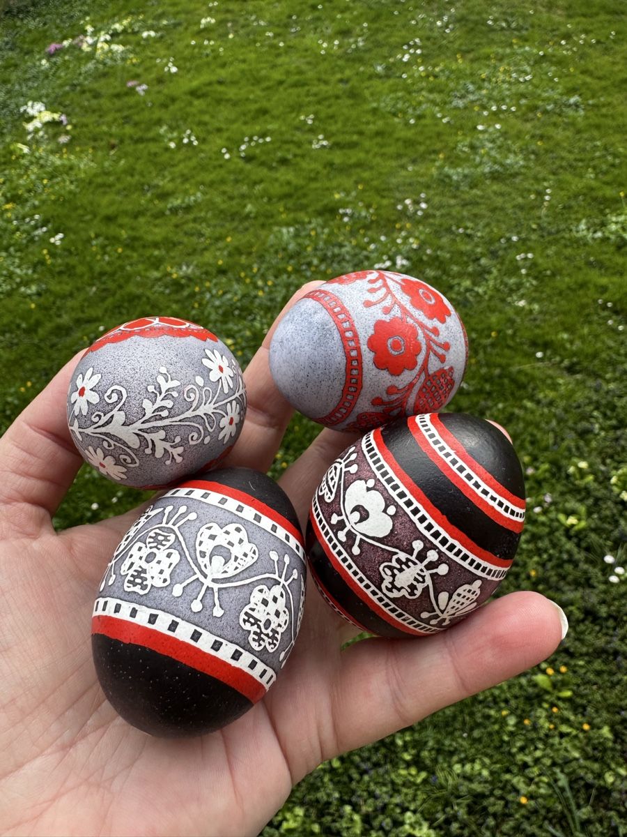 Alle Dekorationen: Handgemalte Ostereier 4-Set – Neu und originalverpackt aus Zürich von iry_9mbn 3