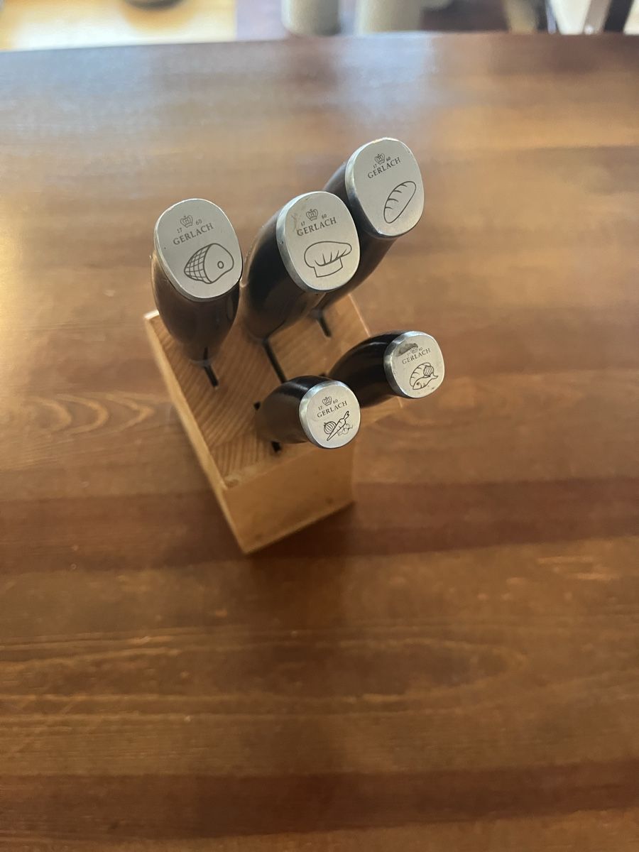 Couteaux: Gerlach Messerblock-Set mit 5 Messer – D'occasion à Birmensdorf ZH par Bela-Oz 7