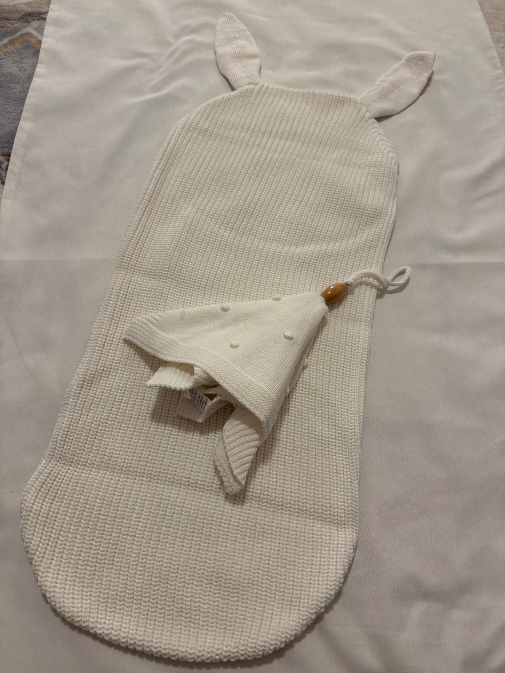 Decken: Baby Strick Cocoon Swaddle Set 0–8 Monate – Neu und originalverpackt aus Luzern von EZEREN 5