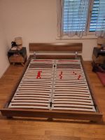 Doppelbett mit Lattenrosten  modernes Design (160x200)