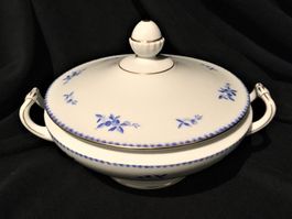 Schüssel Terrine Langenthal Art Déco Porzellan weiss 1931