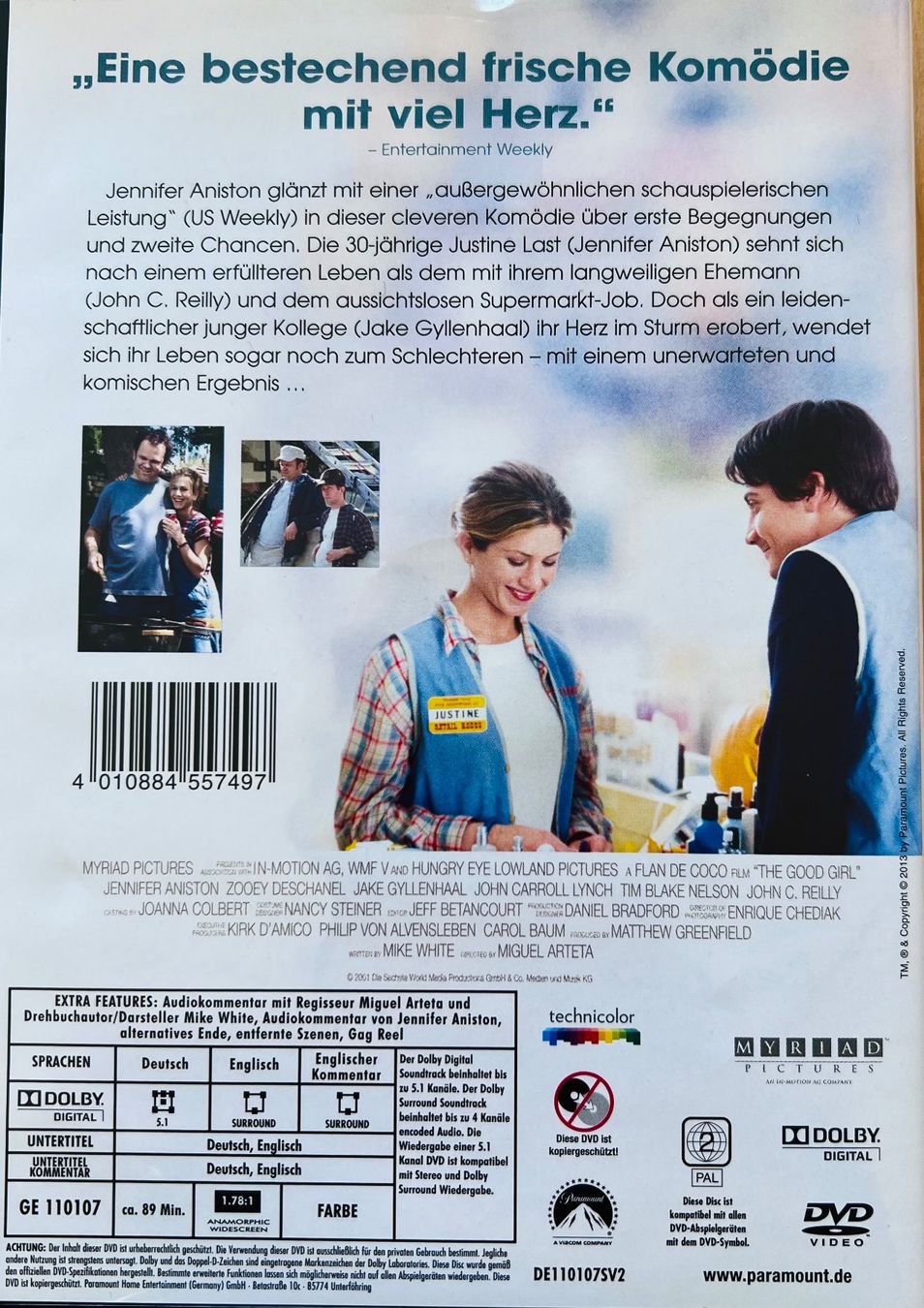 Alle DVDs: The good girl DVD – Gebraucht aus Bottmingen von bsp_t6m8 1
