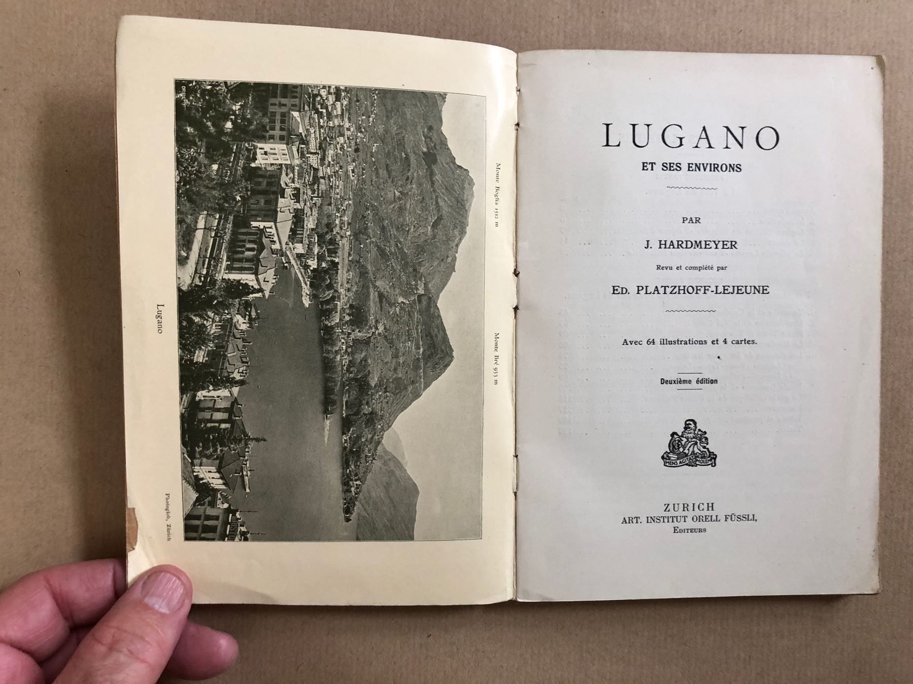 Libri: Lugano et ses environs. – Usato da Zürich venduto da allp 1